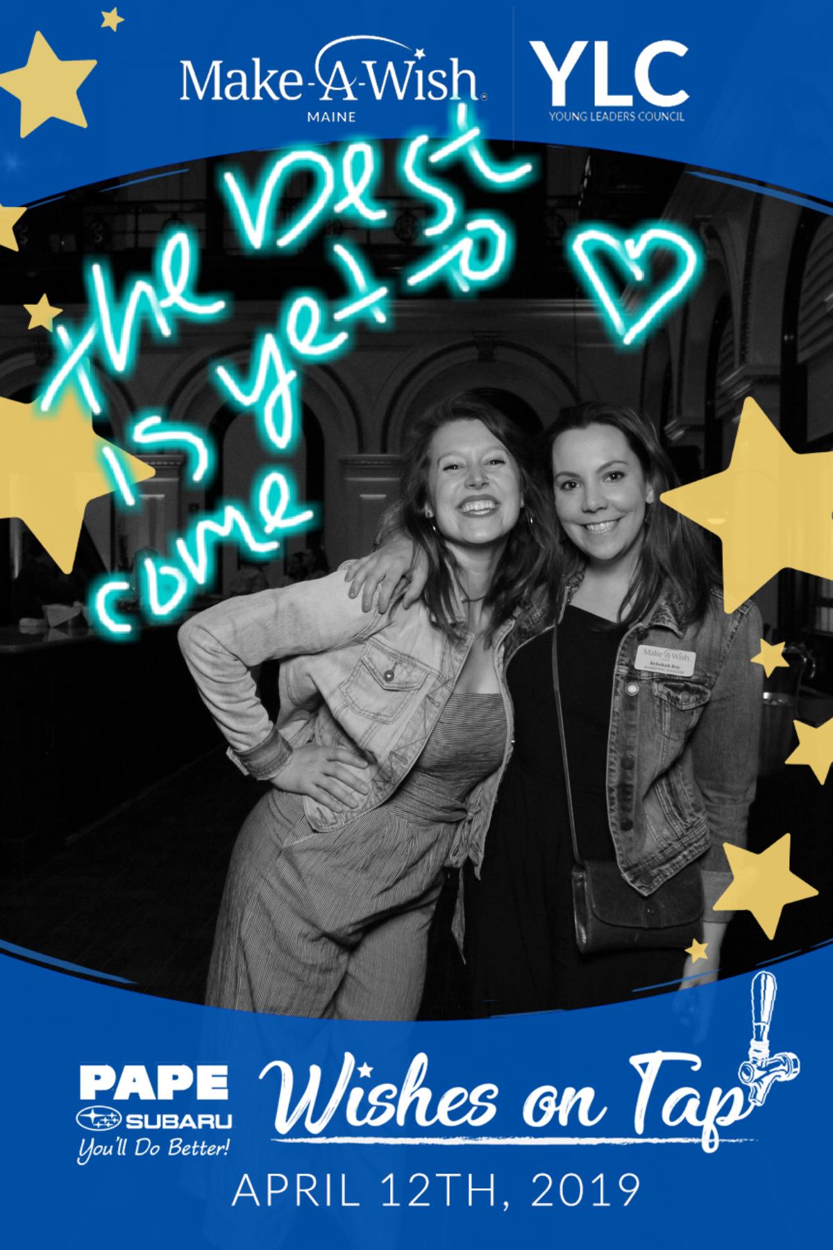Wishes on Tap | View more photos from the event at gallery.mainemagicmirror.com/u/MaineMagicMirror/Wishes-on-Tap